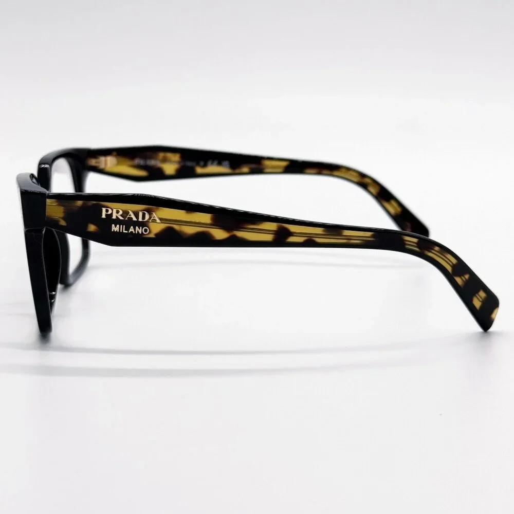 NEW PRADA EYEGLASSES PRB03V 3891O1 BLACK HAVANA WOMEN PR B03V 3891O1 VPR B03